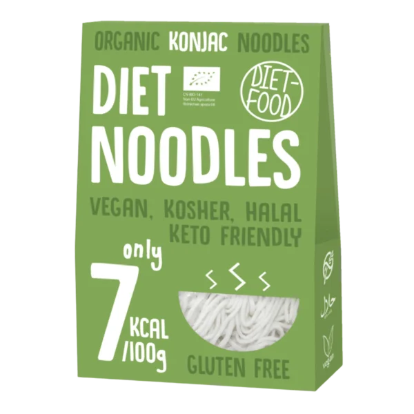 Ekologiški konjac NOODLES makaronai | DIET-FOOD (385 g)