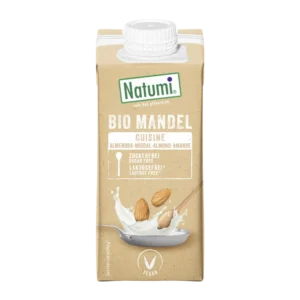 Ekologiškas migdolų kremas, be glitimo | Natumi (200 ml)