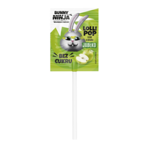 Obuolių skonio ledinukas, be pridėtinio cukraus | Bunny Ninja (6 g)