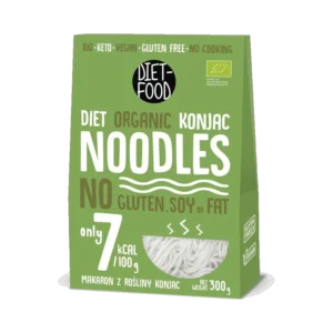Ekologiški konjac NOODLES makaronai | DIET-FOOD (385 g)