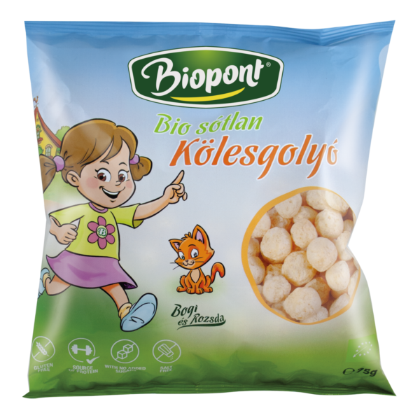 Ekologiški sorų rutuliukai BOGI, be glitimo | Biopont (75 g)