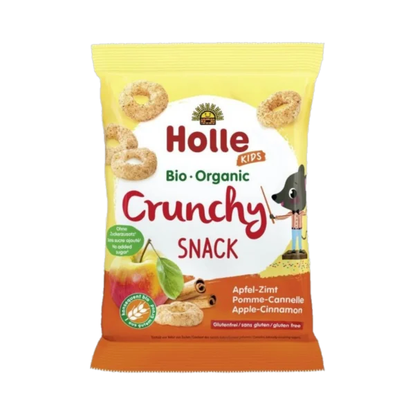 Ekologiški ryžių – lęšių kukurūzai su obuoliais ir cinamonu, be glitimo | Holle (25 g)