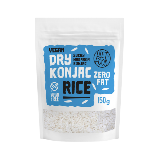 Džiovinti Konjac RICE makaronai | DIET-FOOD (150 g)