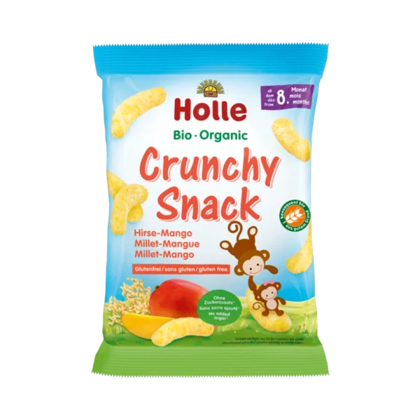 Ekologiški sorų kukurūzai su mangais, be glitimo | Holle (25 g)
