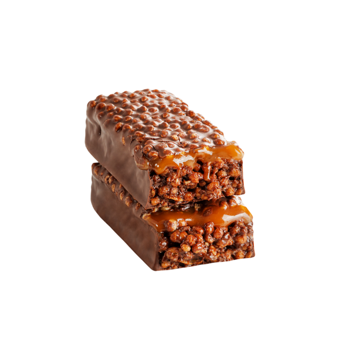 Batonėlis su šokolado glazūra "CHOCO CRUNCH", be pridėtinio cukraus | Fizi (40 g)