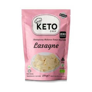 Ekologiški konjac makaronai LASAGNE, be glitimo | Better Than Foods (270 g)