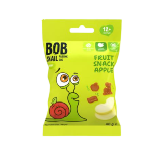 MAXI obuolių užkandis, be glitimo | Bob Snail (40g)