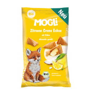 Ekologiški sausainiai su kokosų ir citrinų kremu, be glitimo | Mogli (30 g)