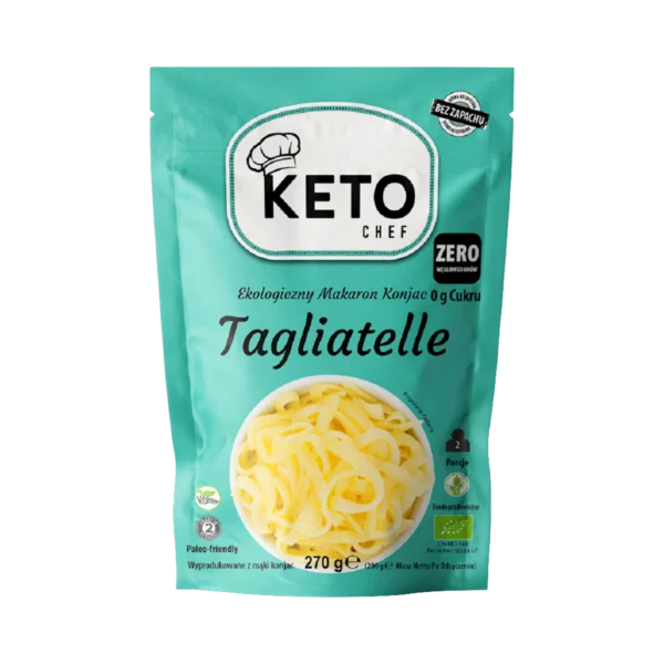 Ekologiški konjac makaronai tagliatelle | Better Than Foods (270 g)
