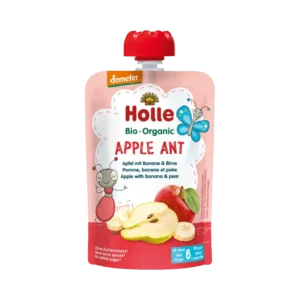 Ekologiška obuolių, kriaušių ir bananų tyrelė | Holle (100 g)
