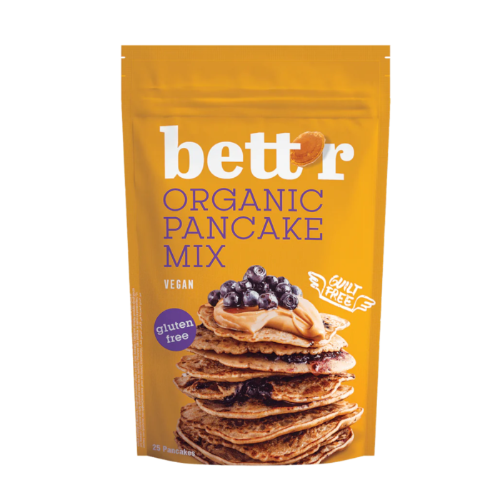 Ekologiškas blynų kepimo mišinys, be glitimo | bett'r (400 g)