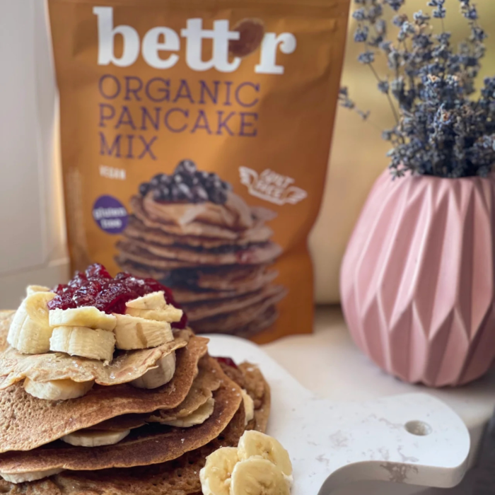 Ekologiškas blynų kepimo mišinys, be glitimo | bett'r (400 g)