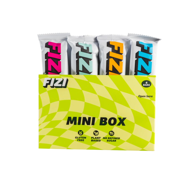 Baltymininių batonėlių degustacinis rinkinys | Fizi (4 x 45 g)