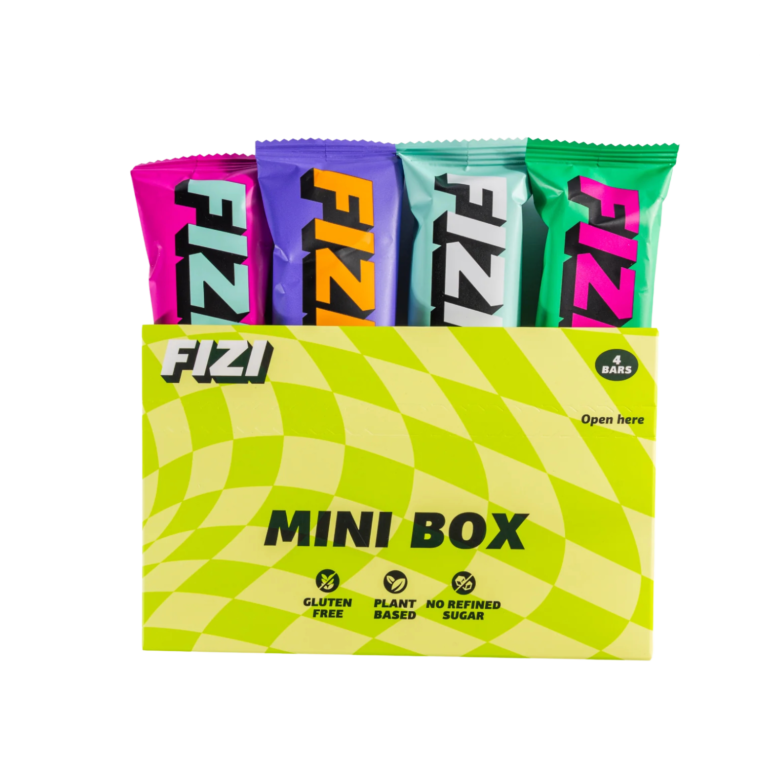 Batonėlių "GUILTY PLEASURE" degustacinis rinkinys | Fizi (4 x 45 g)