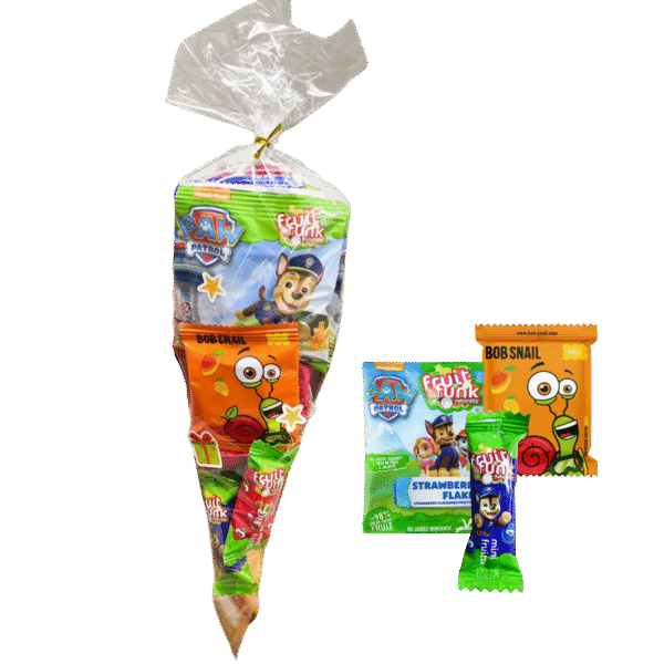 Vaisių užkandukų rinkinys su PAW PATROL | honestbite (10 vnt užkandukų)