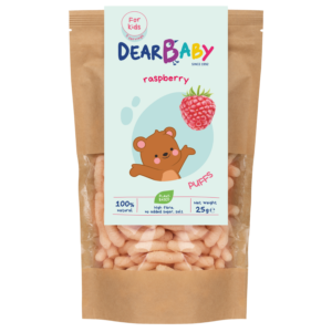 Aviečių skonio užkandis | Dear baby (25 g)