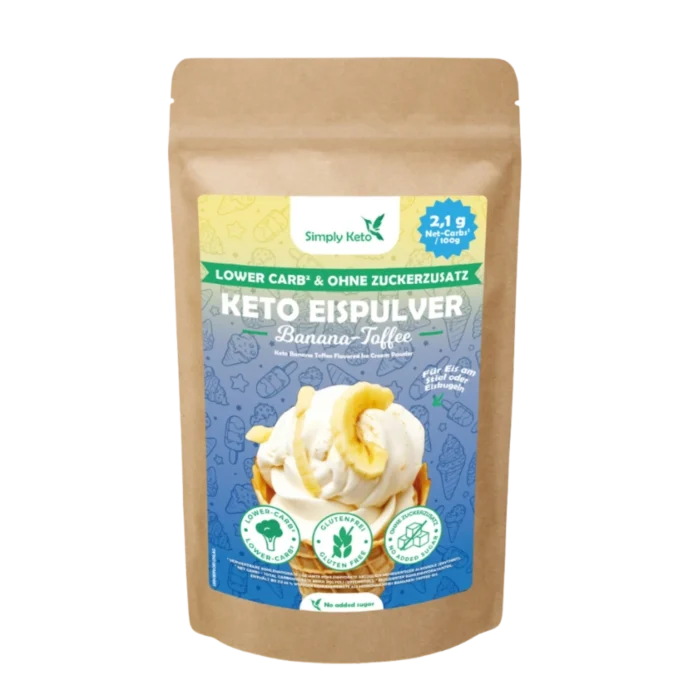 KETO ledų milteliai, vanilės skonio | Simply keto (100 g)