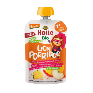 Ekologiška košė - tyrelė LION su mangais ir ananasais | HOLLE (110 g)