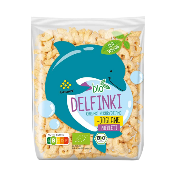 Ekologiški delfinų formos kukurūzai | Granex (80 g)