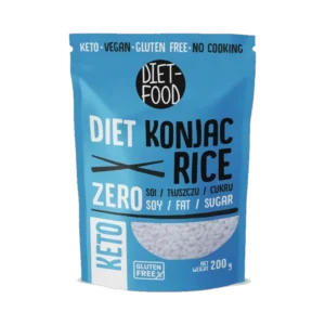 Konjac RICE makaronai, be glitimo | DIET-FOOD (270 g)