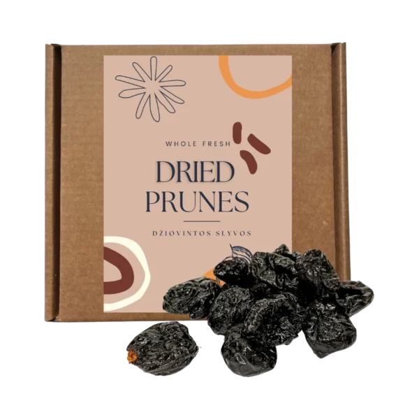 Džiovintos slyvos ASHLOCK, be pridėtinio cukraus | honestbite (350 g)