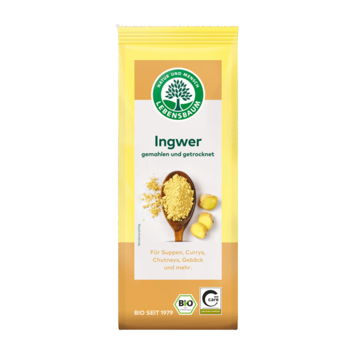 Ekologiškas imbieras | LEBENSBAUM (40 g)