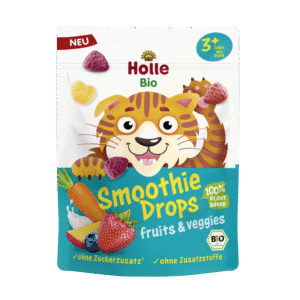 Ekologiškas liofilizuotų vaisių ir daržovių užkandis vaikams | Holle (15 g)