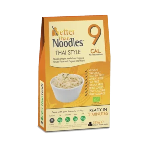 Ekologiški makaronai THAI STYLE iš Konjaco šaknies, be glitimo | Better Than Foods (385 g)
