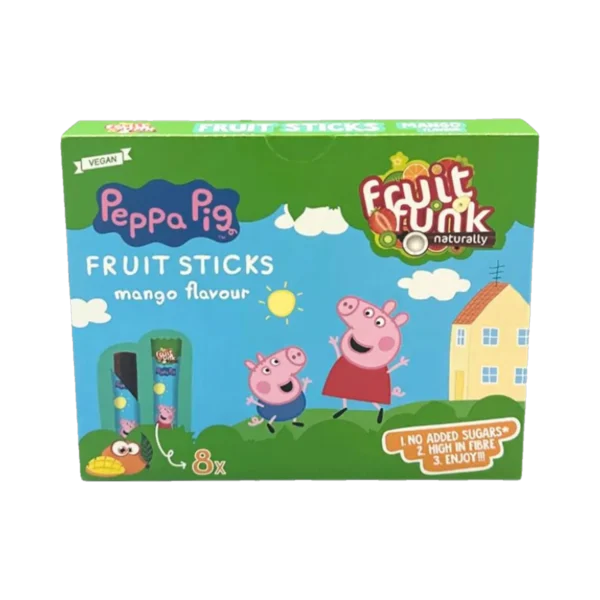 Mango skonio lazdelės PEPPA PIG | FruitFunk (8 x 10 g)