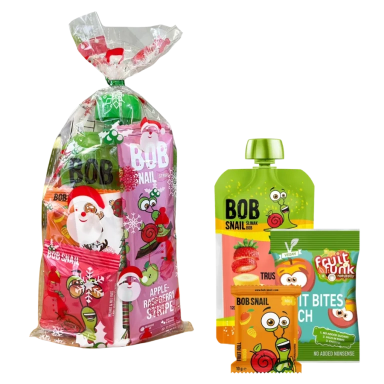 Vaisių užkandukų rinkinys ŽAISLIUKAS | honestbite (10 vnt užkandukų)