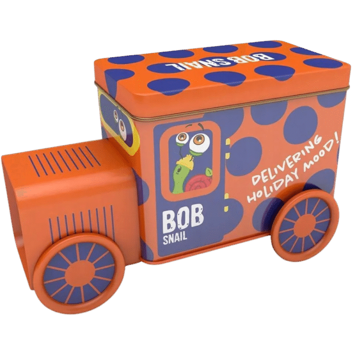 Traukinys su vaisių užkandukais ir žaisliuku - Nr3 | Bob Snail (108 g)