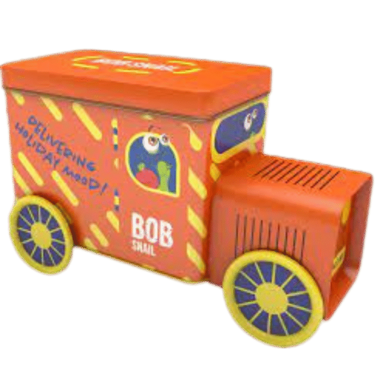 Traukinys su vaisių užkandukais ir žaisliuku - Nr4 | Bob Snail (108 g)