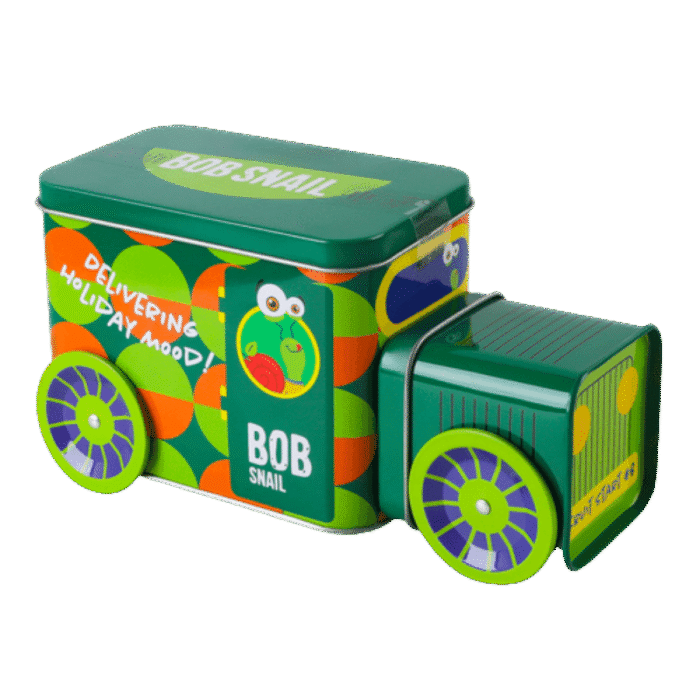 Traukinys su vaisių užkandukais ir žaisliuku - Nr2 | Bob Snail (108 g)