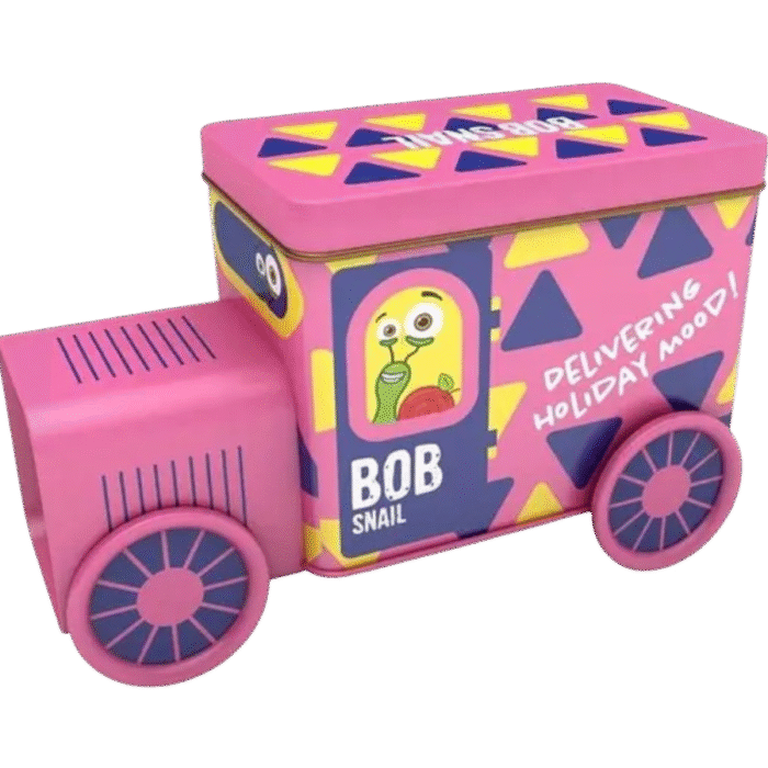 Traukinys su vaisių užkandukais ir žaisliuku - Nr1 | Bob Snail (108 g)
