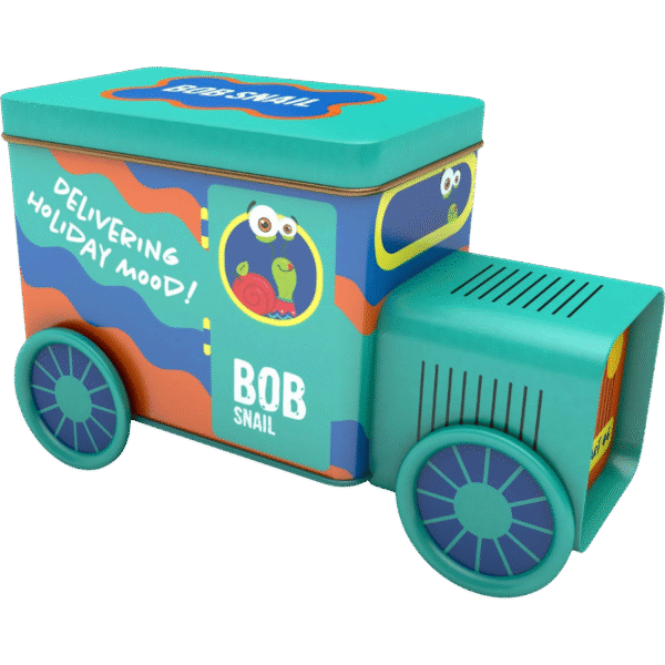 Traukinys su vaisių užkandukais ir žaisliuku - Nr1 | Bob Snail (108 g)