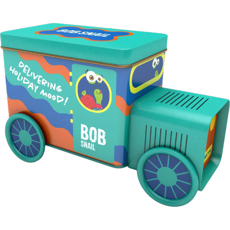 Traukinys su vaisių užkandukais ir žaisliuku - Nr1 | Bob Snail (108 g)