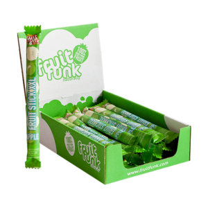 MEGA obuolių skonio lazdelių rinkinys, be pridėtinio cukraus | FruitFunk (24 x 20 g)