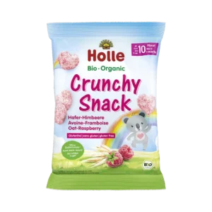 Ekologiški kukurūzai su avietėmis ir bananu, be glitimo | Holle (30 g)