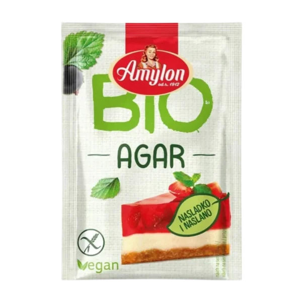 Organinis agaras, be glitimo, veganiškas | Amylon (10 g)