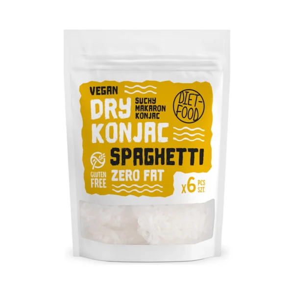 Džiovinti Konjac SPAGHETTI makaronai | DIET-FOOD (150 g)