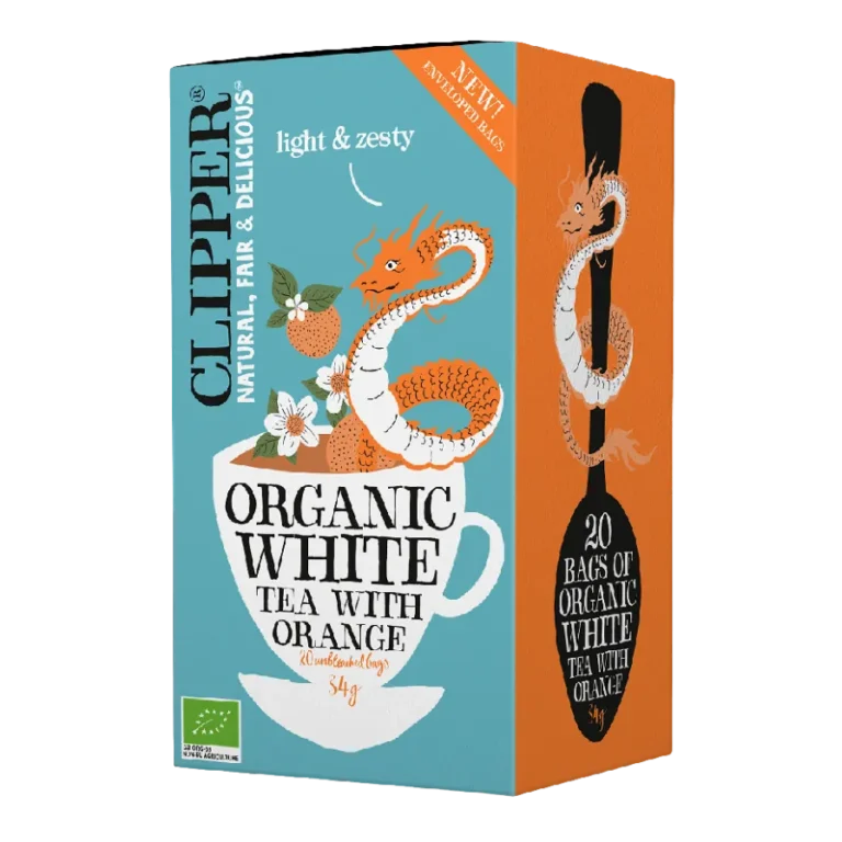 Ekologiška baltoji arbata | Clipper (20 x 1,7 g) 34 g