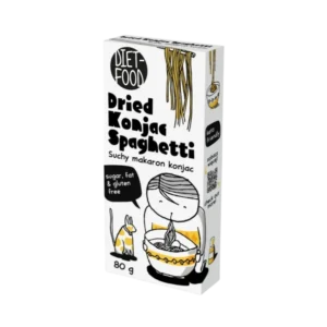 Džiovinti konjako makaronai Širataki | Diet-Food (80 g)