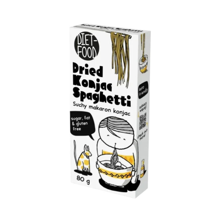 Džiovinti konjako makaronai Širataki | Diet-Food (80 g)