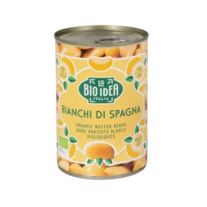 Ekologiškos sviestinės pupėlės užpile | La Bio Idea 400 g (240g)
