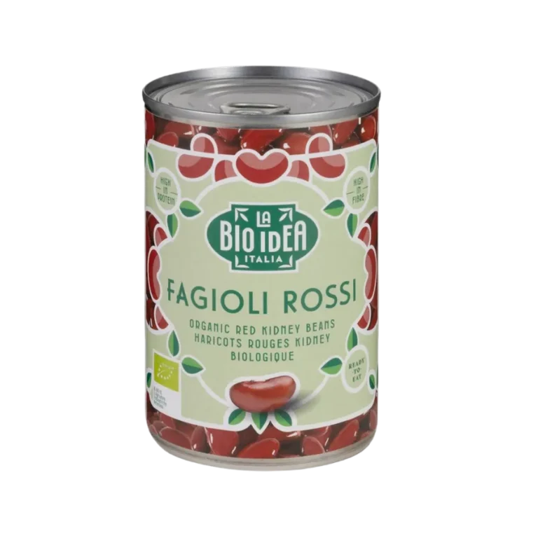 Ekologiškos raudonosios pupelės užpile | La Bio Idea 400 g (240 g)