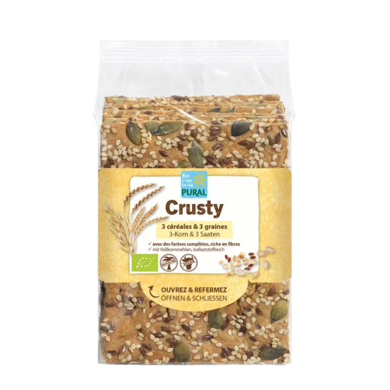 Ekologiški pilno grūdo duoniukai su spelta, kviečiais, avižomis ir sėklomis | Pural (200 g)