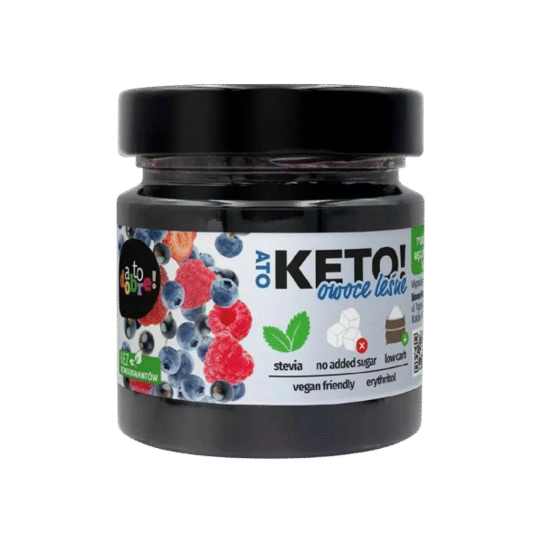 Becukrė miško uogų uogienė | A To Keto! (200 g)