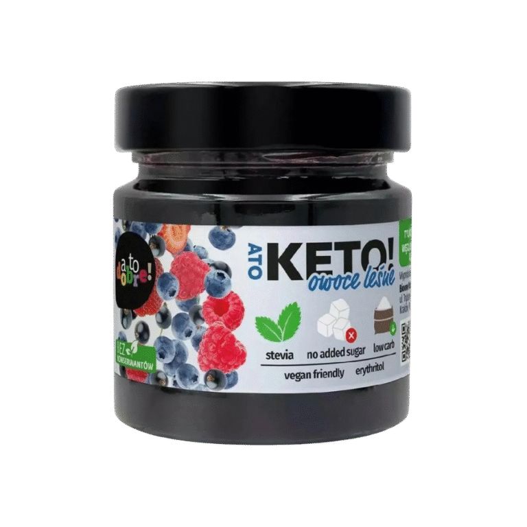 Becukrė miško uogų uogienė | A To Keto! (200 g)