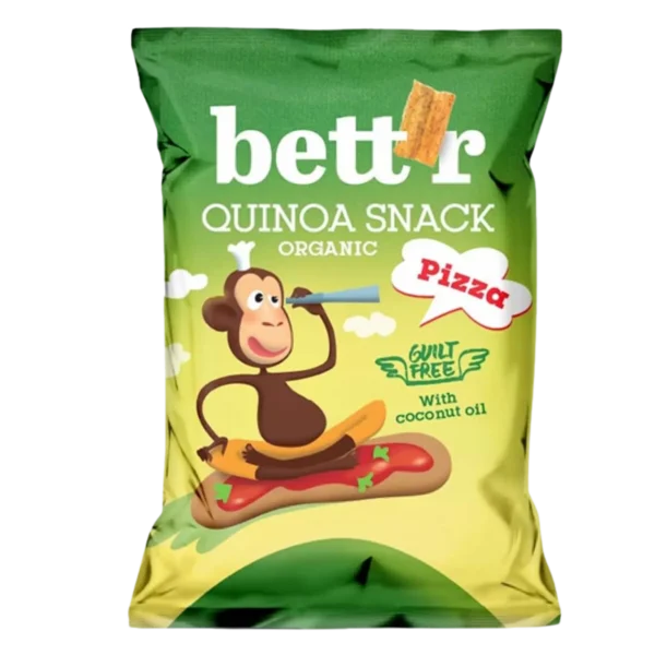 Ekologiškas bolivinės balandos užkandis, picos skonio | bett'r (50 g)