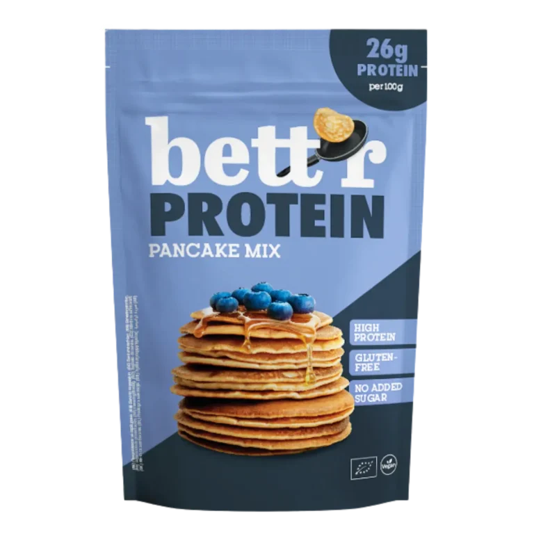 Ekologiškas baltyminių blynų kepimo mišinys, be glitimo | bett'r (400 g)